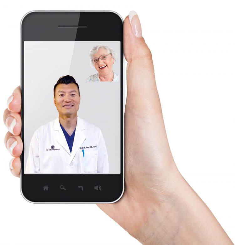 Scott Han Telehealth Example on phone