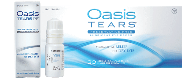 Oasis tears box