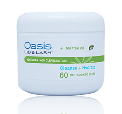 Oasis lid and lash container